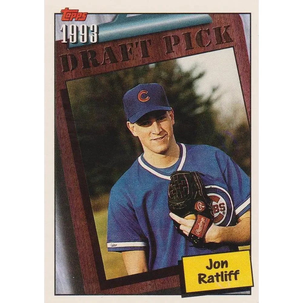 1994 Topps Jon Ratliff DPK, RC # 739 Chicago Cubs